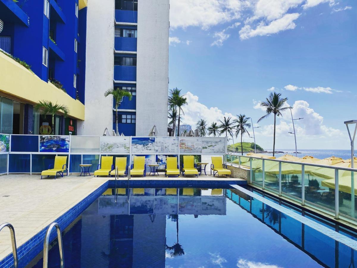 Bahia Flat - Vista Mar Farol Apartment Salvador Bagian luar foto