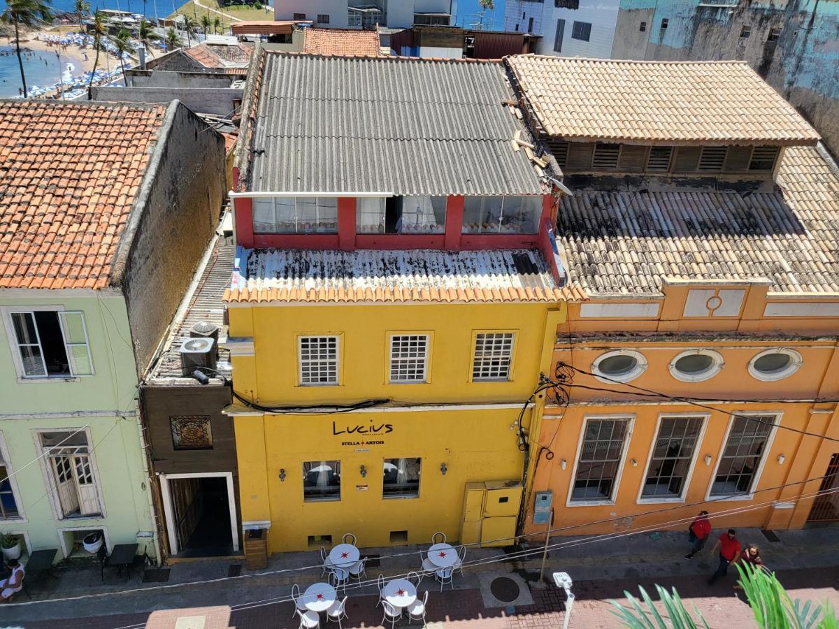 Bahia Flat - Vista Mar Farol Apartment Salvador Bagian luar foto