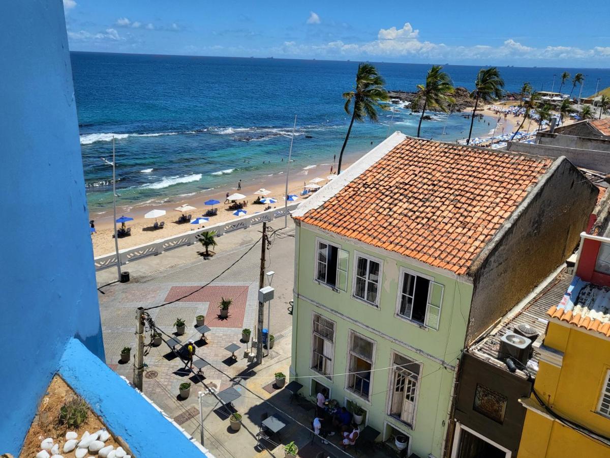 Bahia Flat - Vista Mar Farol Apartment Salvador Bagian luar foto